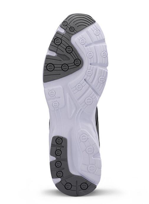 Slazenger PLANE I Büyük Beden Erkek Sneaker Ayakkabı Koyu Gri - Görsel 8