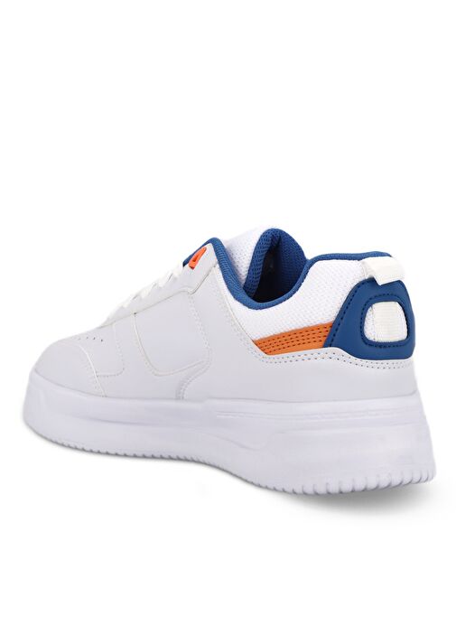 Slazenger PROJECT I Erkek Sneaker Ayakkabı Beyaz / Saks Mavi - Görsel 4