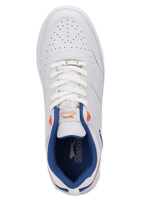 Slazenger PROJECT I Erkek Sneaker Ayakkabı Beyaz / Saks Mavi - Görsel 6