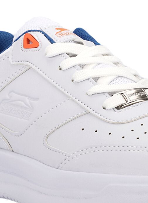 Slazenger PROJECT I Erkek Sneaker Ayakkabı Beyaz / Saks Mavi - Görsel 5