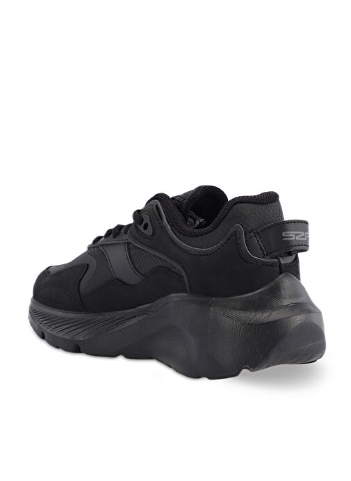 Slazenger POEM I Kadın Sneaker Ayakkabı Siyah - Görsel 4