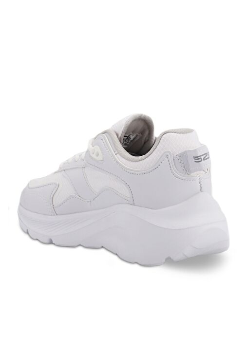 Slazenger POEM I Kadın Sneaker Ayakkabı Beyaz - Görsel 4