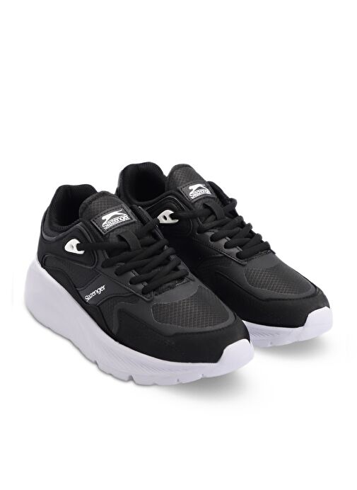 Slazenger POEM I Kadın Sneaker Ayakkabı Siyah / Beyaz - Görsel 3