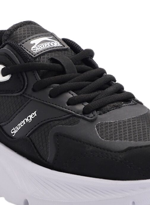 Slazenger POEM I Kadın Sneaker Ayakkabı Siyah / Beyaz - Görsel 5