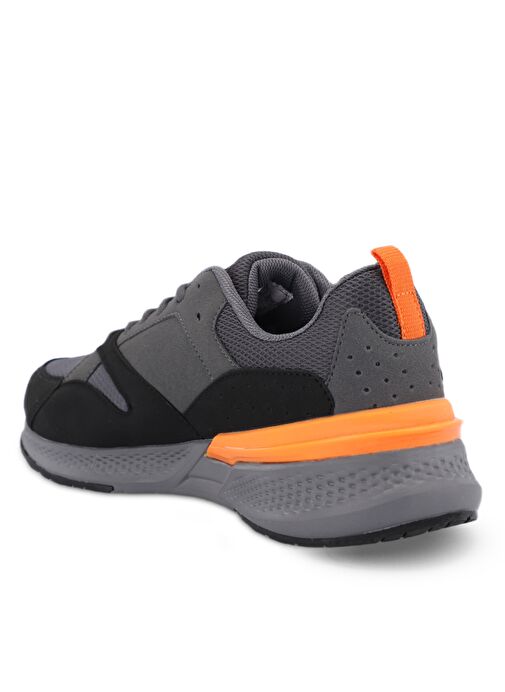 Slazenger PURSUIT IN Erkek Sneaker Ayakkabı Koyu Gri - Görsel 4