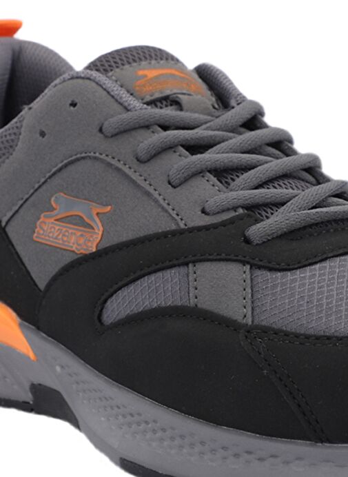 Slazenger PURSUIT IN Erkek Sneaker Ayakkabı Koyu Gri - Görsel 5