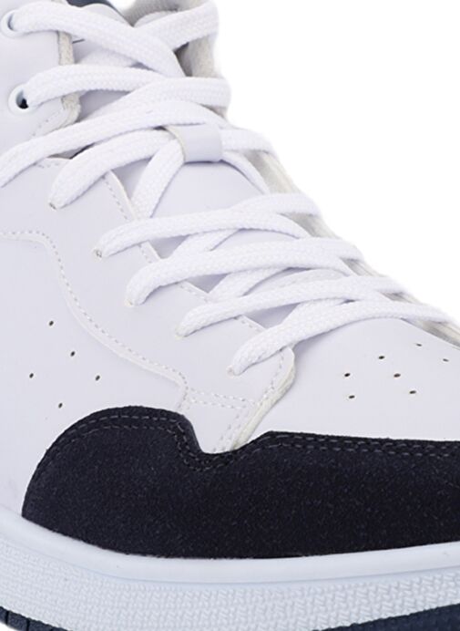 Slazenger PACE Erkek Sneaker Ayakkabı Beyaz / Lacivert - Görsel 5