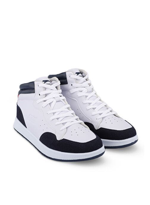 Slazenger PACE Kadın Sneaker Ayakkabı Beyaz / Lacivert - Görsel 3