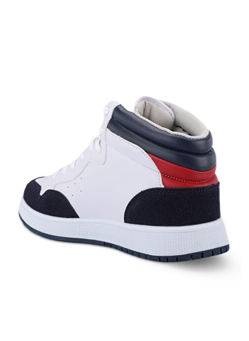 Slazenger PACE Kadın Sneaker Ayakkabı Beyaz / Lacivert - Görsel 4