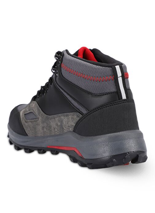 Slazenger HIRA IN Erkek Bot Koyu Gri / Siyah - Görsel 4