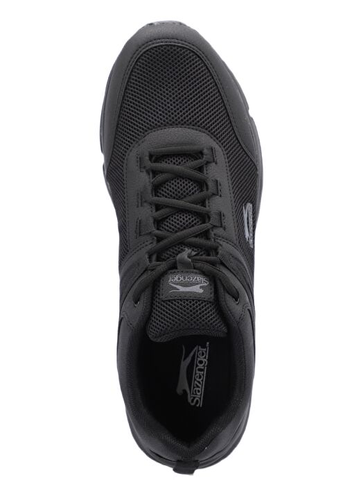 Slazenger PLANE Büyük Beden Erkek Sneaker Ayakkabı Siyah - Görsel 6