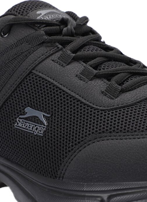 Slazenger PLANE Büyük Beden Erkek Sneaker Ayakkabı Siyah - Görsel 5