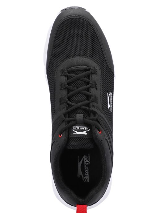 Slazenger PLANE Büyük Beden Erkek Sneaker Ayakkabı Siyah / Beyaz - Görsel 6