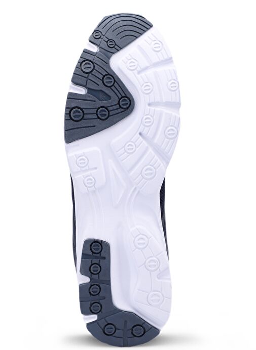 Slazenger PLANE Büyük Beden Erkek Sneaker Ayakkabı Lacivert / Beyaz - Görsel 8