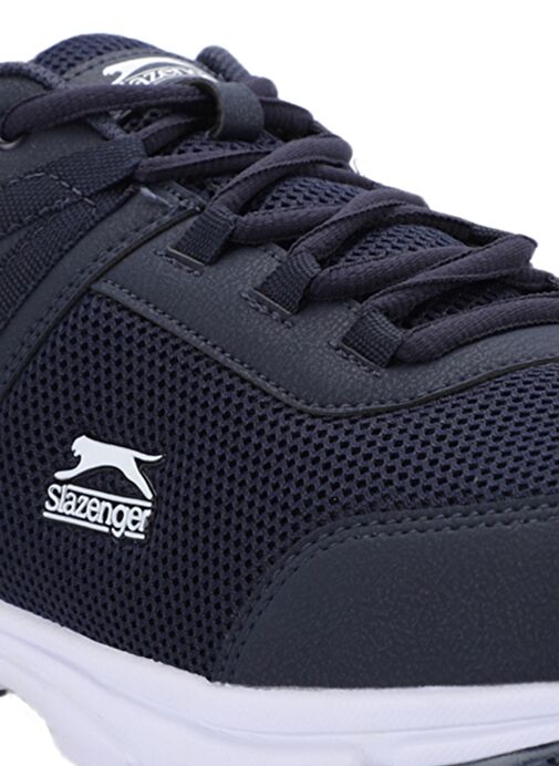 Slazenger PLANE Büyük Beden Erkek Sneaker Ayakkabı Lacivert / Beyaz - Görsel 5