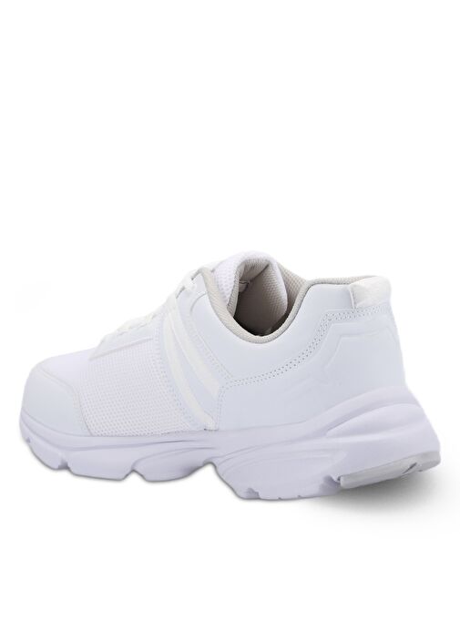 Slazenger PLANE Büyük Beden Erkek Sneaker Ayakkabı Beyaz - Görsel 4