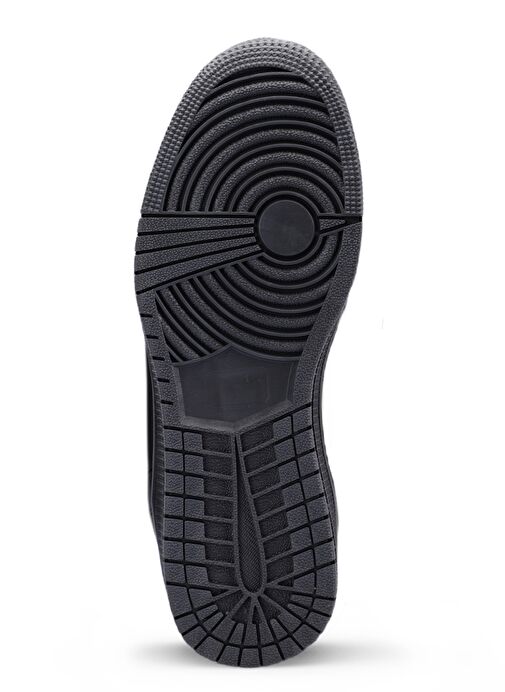 Slazenger LABOR HIGH IN Kadın Sneaker Ayakkabı Siyah / Siyah - Görsel 8