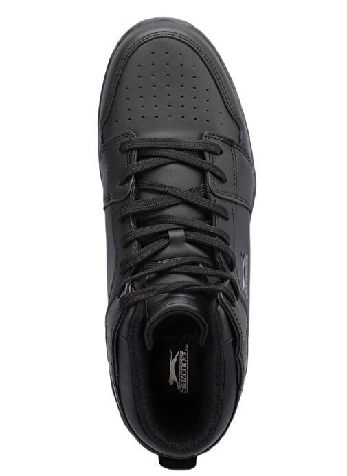 Slazenger LABOR HIGH IN Kadın Sneaker Ayakkabı Siyah / Siyah - Görsel 6