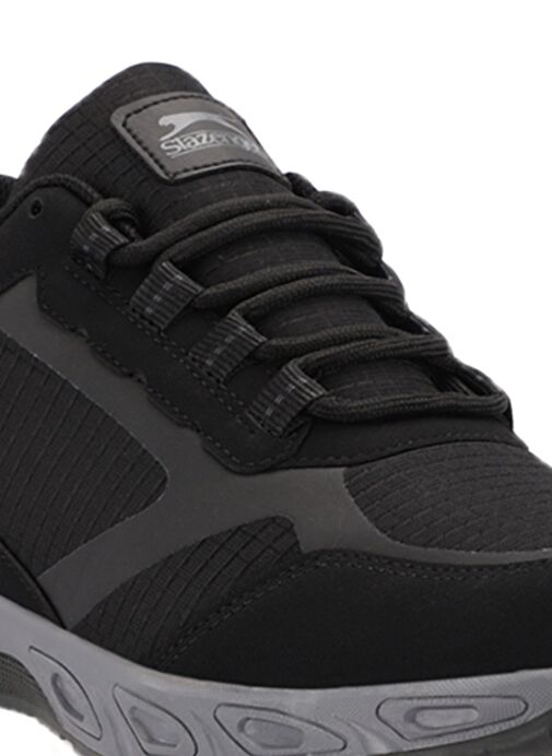 Slazenger OPPONENT I Erkek Sneaker Ayakkabı Siyah / Koyu Gri - Görsel 5