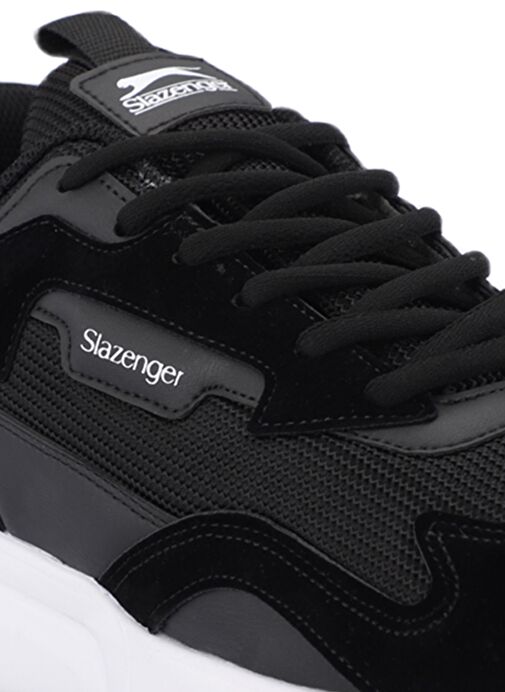 Slazenger OPTION Erkek Sneaker Ayakkabı Siyah / Beyaz - Görsel 5