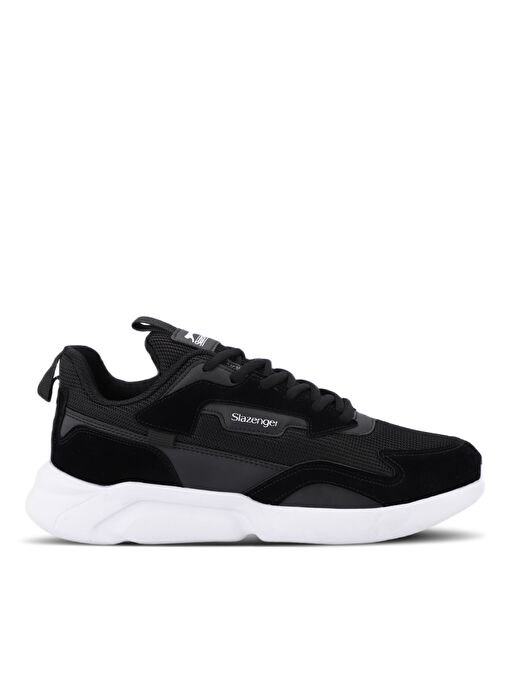 Slazenger OPTION Erkek Sneaker Ayakkabı Siyah / Beyaz - Görsel 2
