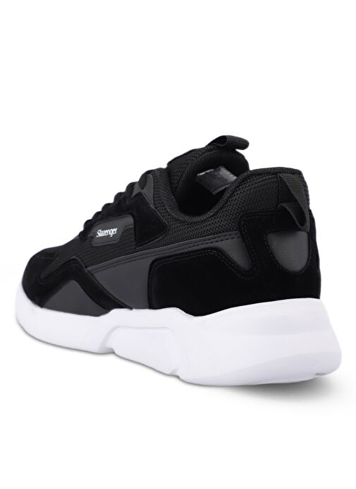 Slazenger OPTION Erkek Sneaker Ayakkabı Siyah / Beyaz - Görsel 4