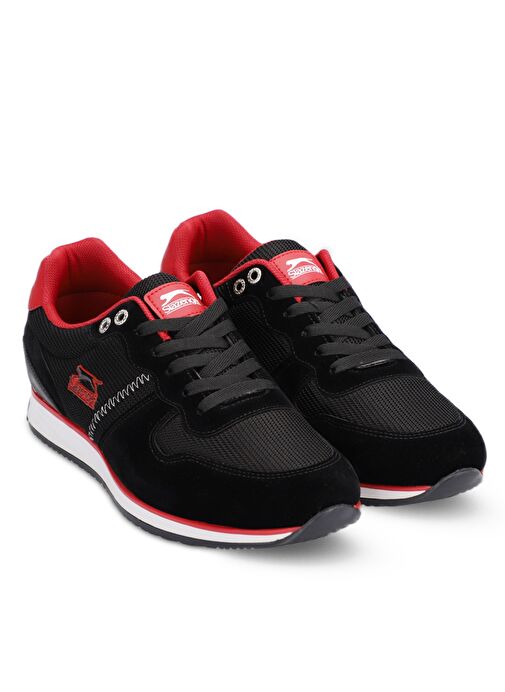 Slazenger ORGANIZE I Erkek Sneaker Ayakkabı Siyah / Kırmızı - Görsel 3