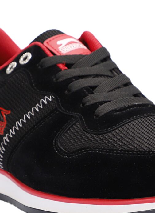 Slazenger ORGANIZE I Erkek Sneaker Ayakkabı Siyah / Kırmızı - Görsel 5