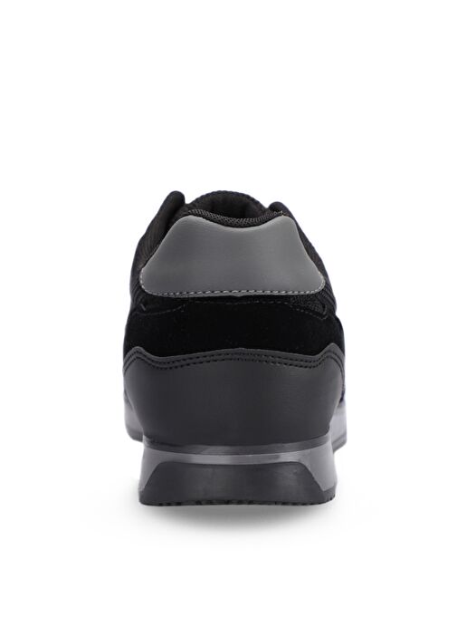 Slazenger ORGANIZE I Erkek Sneaker Ayakkabı Siyah / Siyah - Görsel 7