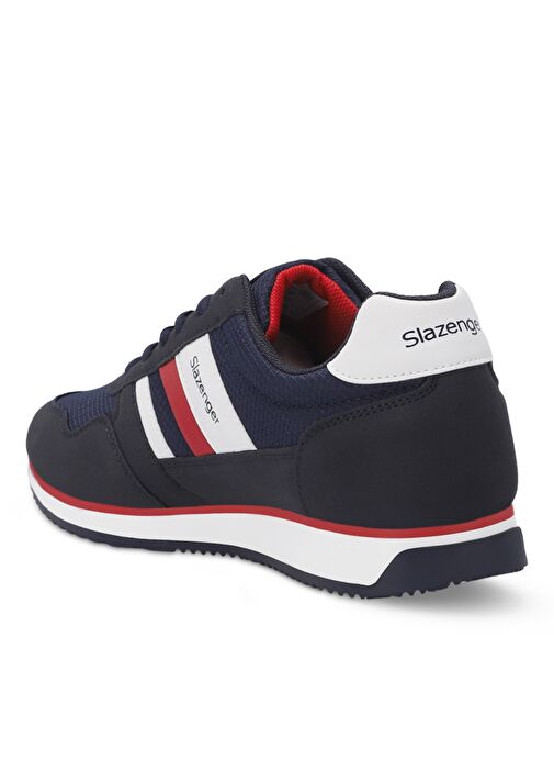 Slazenger ORIGIN I Erkek Sneaker Ayakkabı Lacivert / Kırmızı - Görsel 4