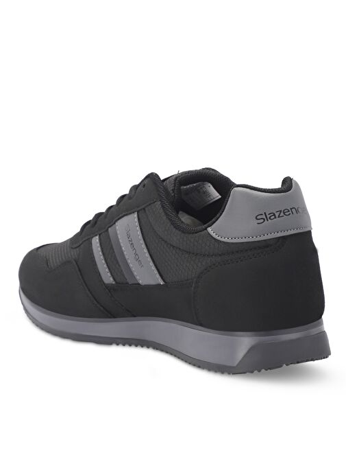 Slazenger ORIGIN I Erkek Sneaker Ayakkabı Siyah / Siyah - Görsel 4