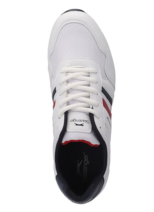 Slazenger ORIGIN I Erkek Sneaker Ayakkabı Beyaz / Kırmızı - Görsel 6