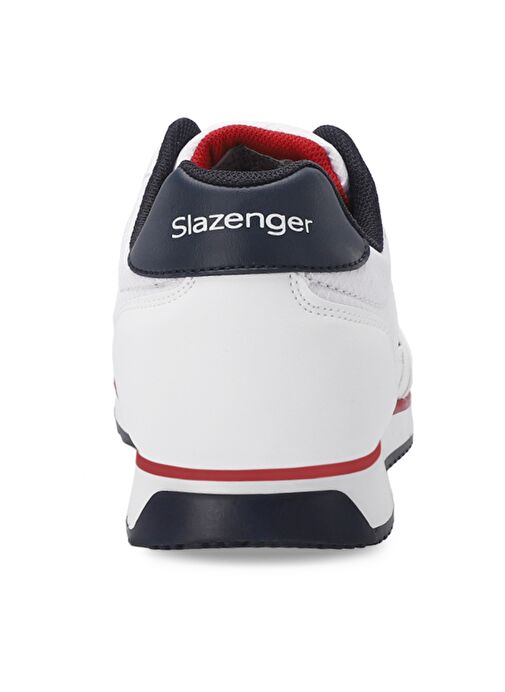 Slazenger ORIGIN I Erkek Sneaker Ayakkabı Beyaz / Kırmızı - Görsel 7