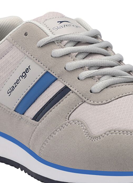 Slazenger ORIGIN I Erkek Sneaker Ayakkabı Gri / Saks Mavi - Görsel 5