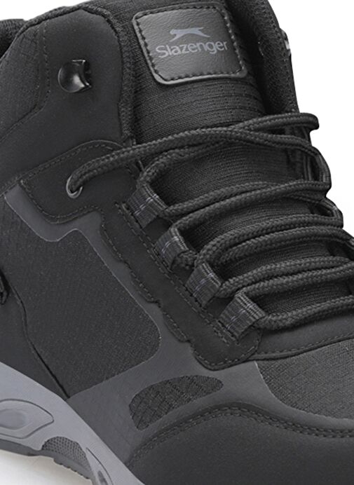 Slazenger OPPONENT HIGT I Erkek Bot Siyah / Koyu Gri - Görsel 5