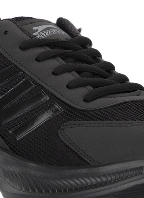 Slazenger MAD I Erkek Sneaker Ayakkabı Siyah / Siyah - Görsel 5