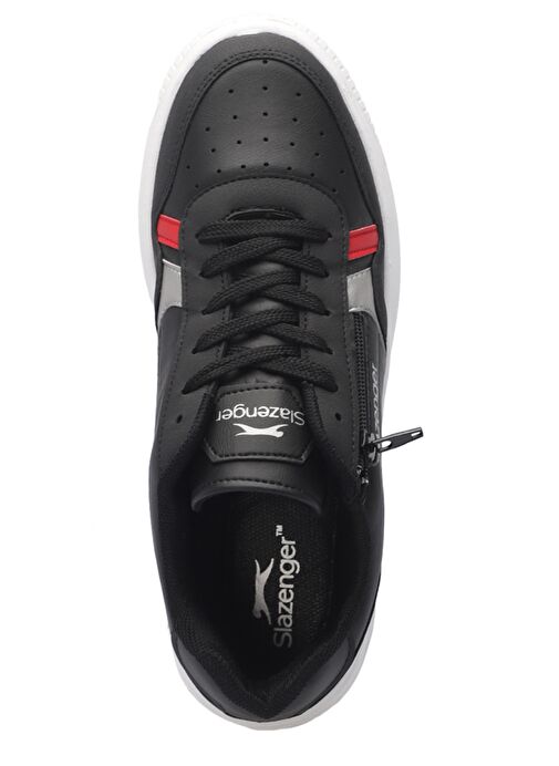 Slazenger MAJORITY I Erkek Sneaker Ayakkabı Siyah / Beyaz - Görsel 6