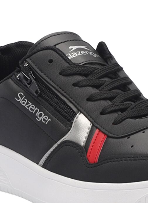 Slazenger MAJORITY I Erkek Sneaker Ayakkabı Siyah / Beyaz - Görsel 5