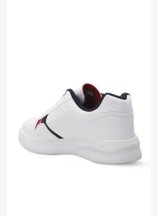 Slazenger MAJORITY I Kadın Sneaker Ayakkabı Beyaz / Lacivert - Görsel 5