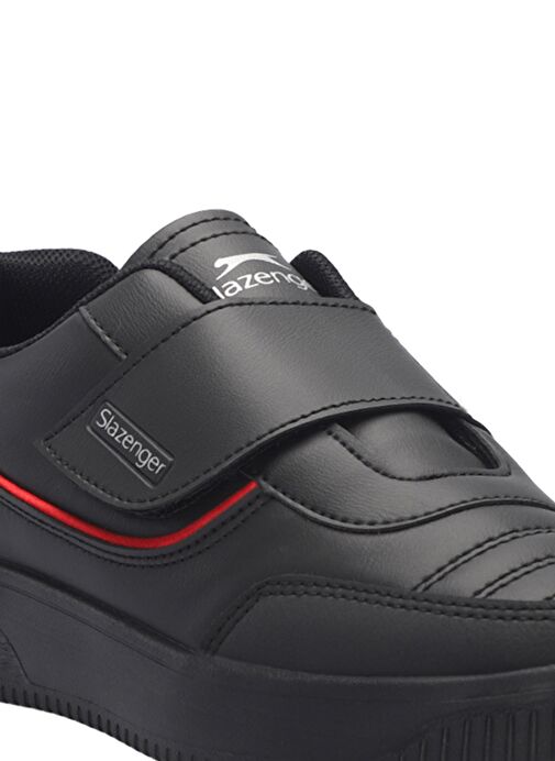 Slazenger MALL I Erkek Sneaker Ayakkabı Siyah / Siyah - Görsel 5