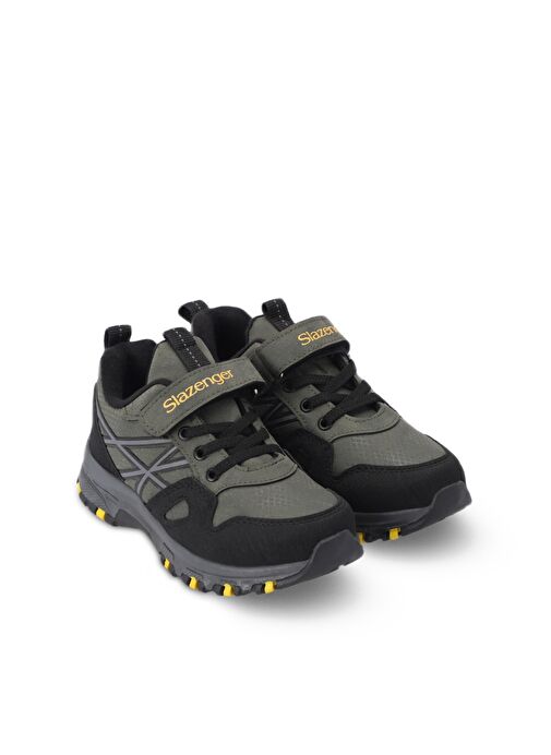 Slazenger NALA Erkek Çocuk Sneaker Ayakkabı Haki - Görsel 3