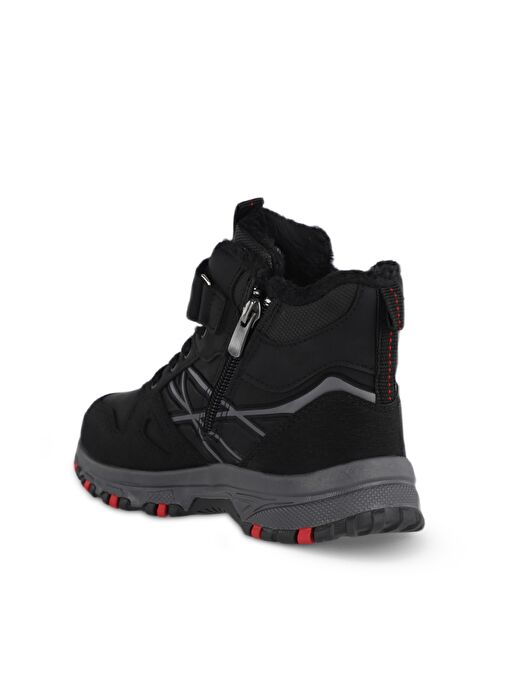 Slazenger NESKE Erkek Çocuk Bot Siyah / Kırmızı - Görsel 4