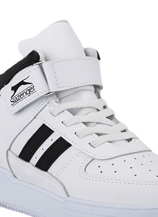 Slazenger NICOLA I Erkek Çocuk Sneaker Ayakkabı Beyaz / Siyah - Görsel 5