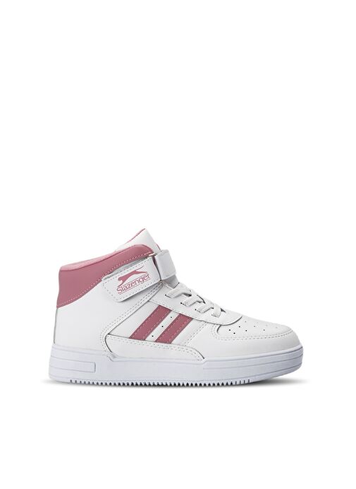 Slazenger NICOLA I Kız Çocuk Sneaker Ayakkabı Beyaz / Pembe - Görsel 2