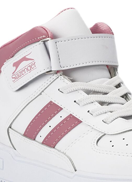 Slazenger NICOLA I Kız Çocuk Sneaker Ayakkabı Beyaz / Pembe - Görsel 5
