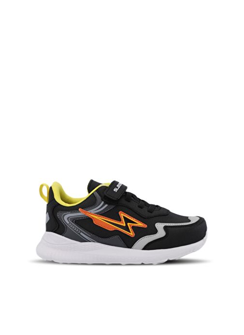 Slazenger KAOR KTN Erkek Çocuk Sneaker Ayakkabı Siyah / Beyaz - Görsel 2