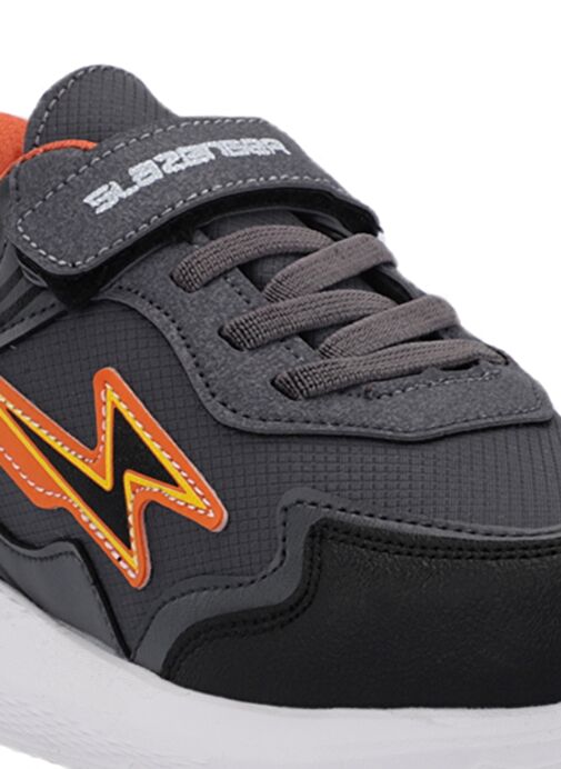 Slazenger KAOR KTN Erkek Çocuk Sneaker Ayakkabı Koyu Gri - Görsel 5