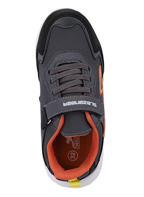 Slazenger KAOR KTN Erkek Çocuk Sneaker Ayakkabı Koyu Gri - Görsel 6
