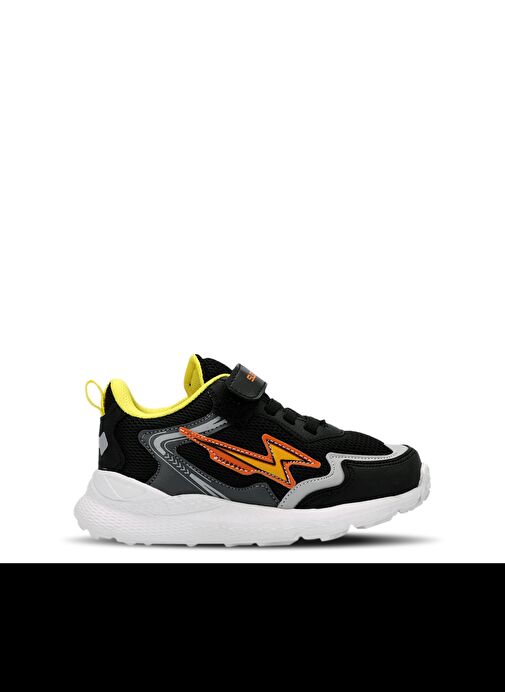 Slazenger KAORU KTN Erkek Çocuk Sneaker Ayakkabı Siyah / Beyaz - Görsel 2