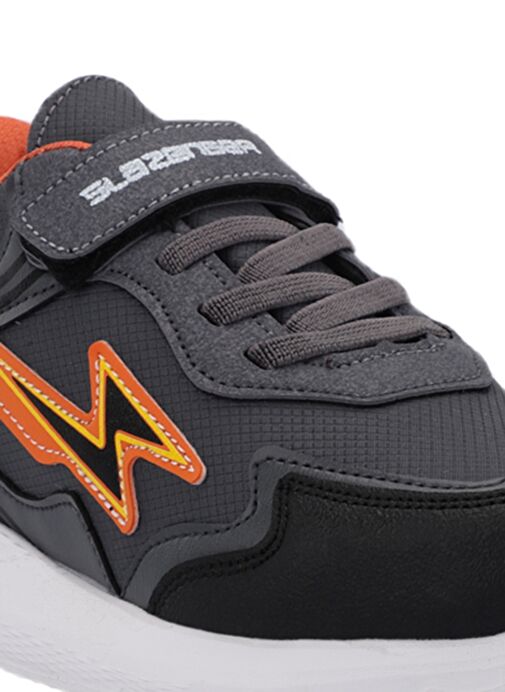 Slazenger KAORU KTN Erkek Çocuk Sneaker Ayakkabı Koyu Gri - Görsel 5
